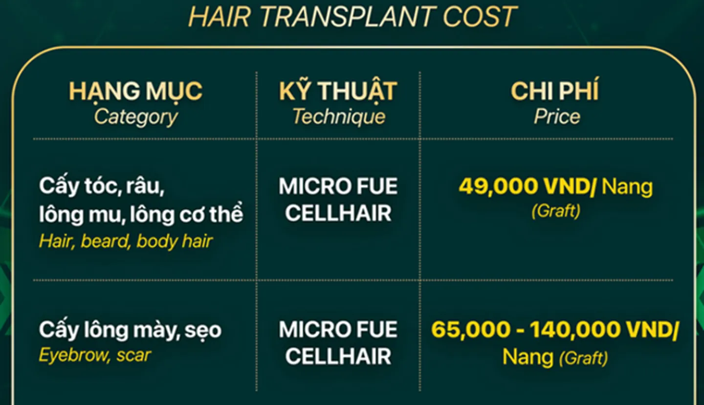 dentamed holidays travel vietnam hair loss treatment clinic cost