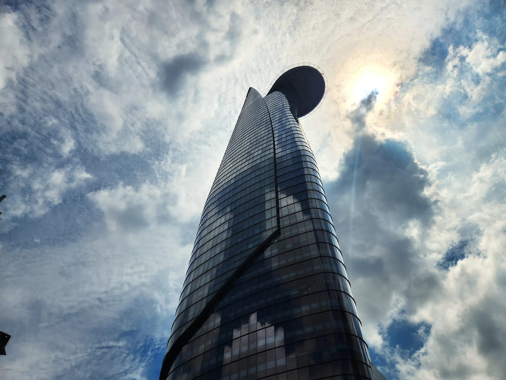  Bitexco Tower in the business district in Ho Chi Minh City, a popular holiday destination in Vietnam 