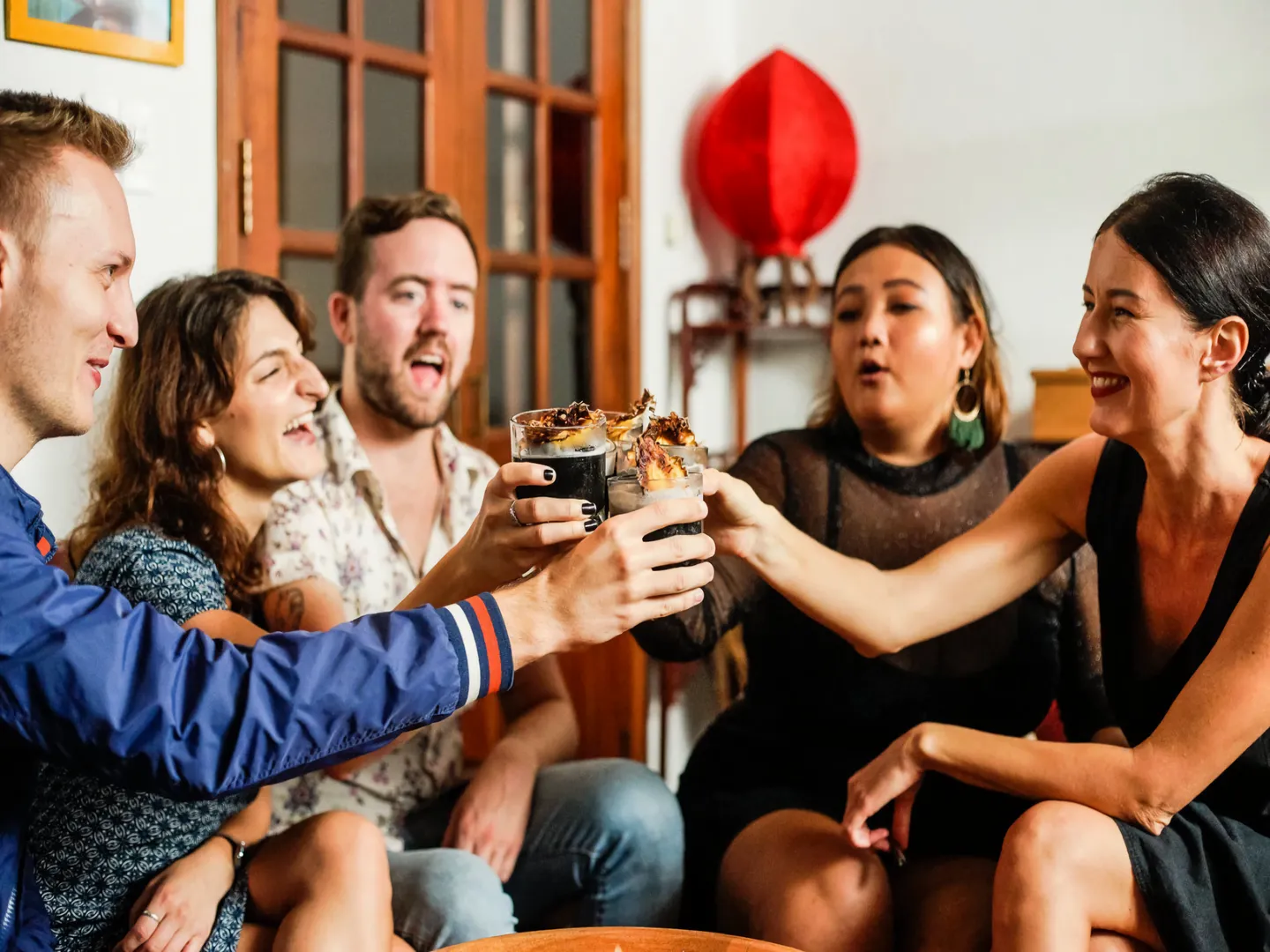 Aerial shot of ruins of My Son Sanctuary – a UNESCO heritage site near Hoi An, a popular holiday destination in Vietnam 