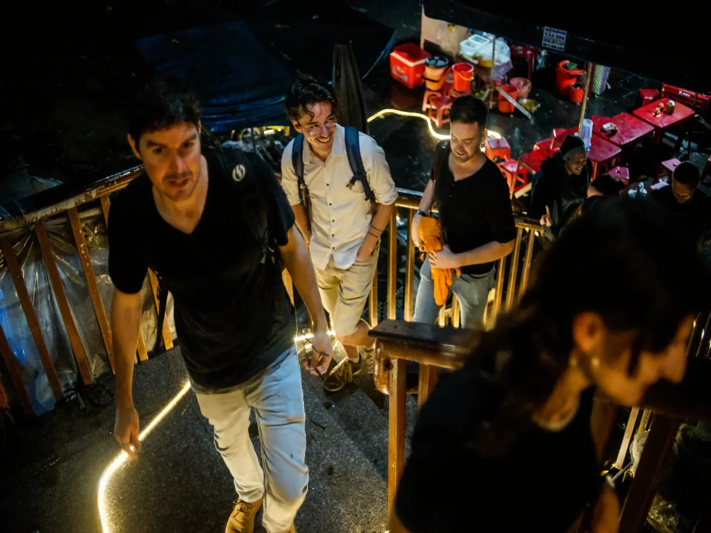  Hills covered with tropical flora and blue water on Cham Island off Hoi An, a popular holiday destination in Vietnam 