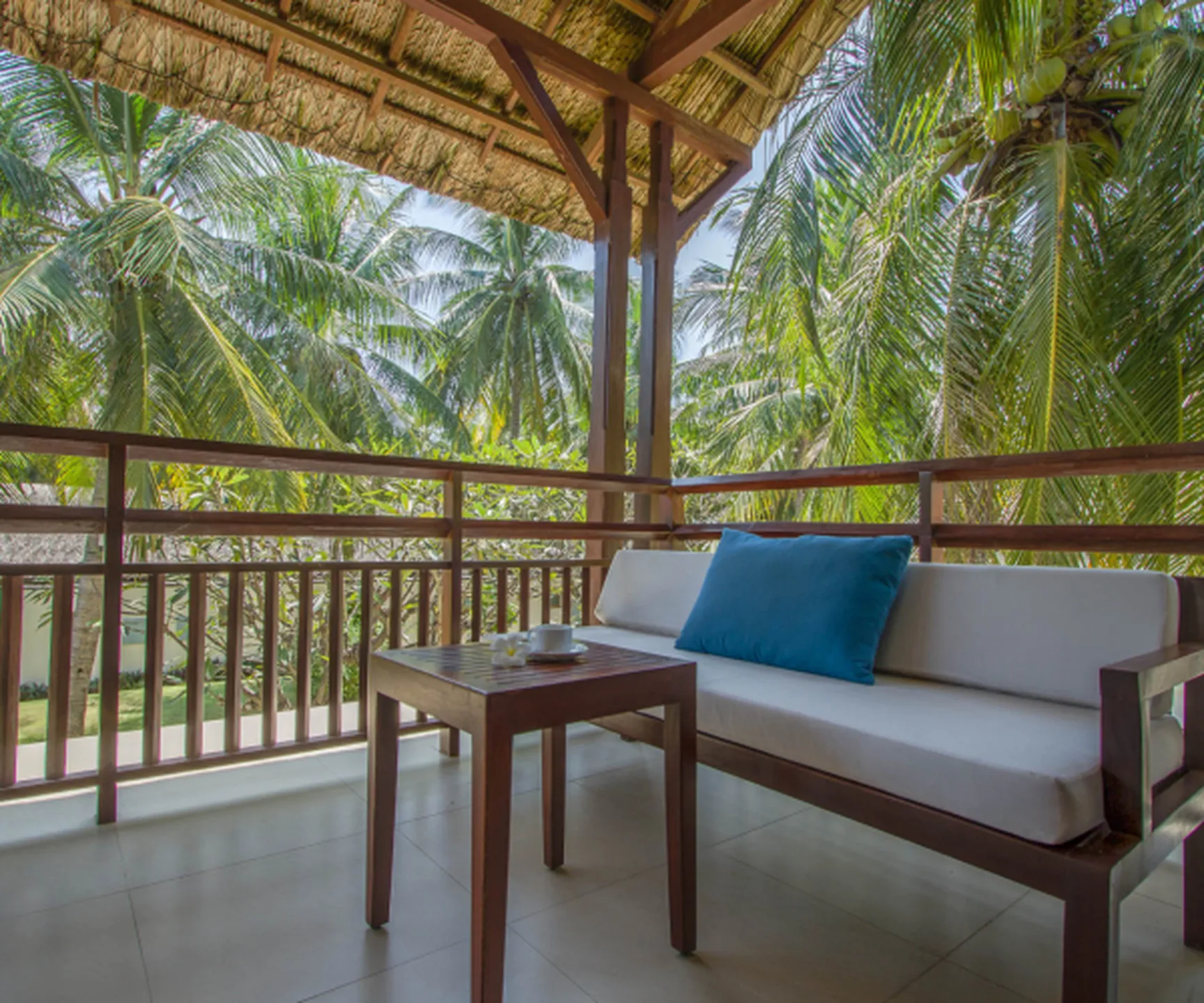 superior room with balcony and garden view at Blue Ocean Resort Mui Ne Vietnam