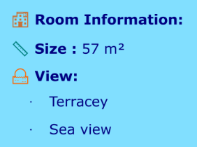 Sea View Bungalow Room Information