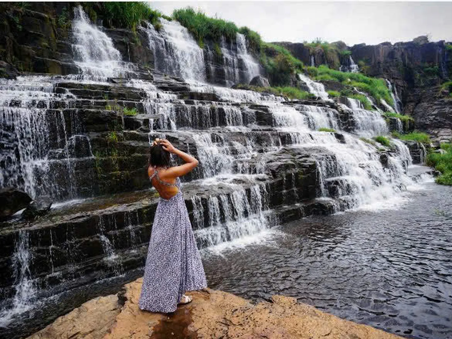  The spectacular multi-level Pongour Waterfall 