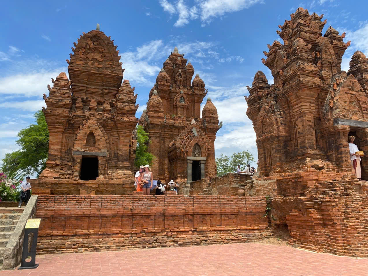  Historic Cham architecture at Po Klong Garai Temple 